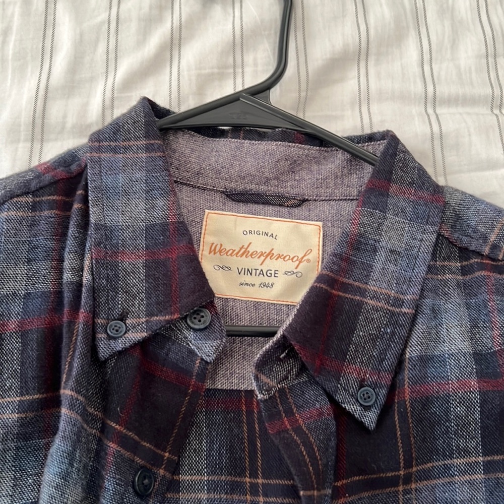 Weatherproof vintage flannel